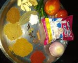 A picture of step 2 of U.P Style Traditional Thali.