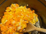 Mexican black bean and sweetcorn soup