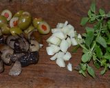 Foto del paso 1 de la receta: Aderezo de aceitunas