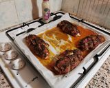 Foto do passo 4 de Peitos de Frango enrolados em Bacon