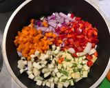 Foto del paso 1 de la receta: Verdurnadas a la oriental (tartines vegetales)