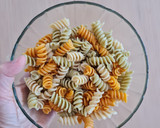 Foto del paso 1 de la receta: Ensalada agridulce de piña y queso azul