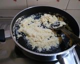 A picture of step 2 of Mango Kesari.