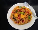 A picture of step 5 of Semiya Upma.