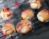 Grillezett-töltött gombafejek recept fázis 6 fotója