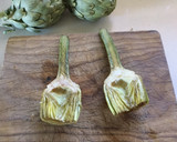 Foto del paso 2 de la receta: Alcachofas en chuletitas y pechuga de pollo