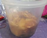 Foto langkah ke 4 dari resep Keripik kentang (potato chip) bumbu tabur homemade (W#49).