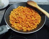 Foto del paso 6 de la receta Pizza Extra Fina con Pollo un Poco de Especias y Queso