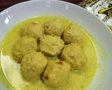 Foto langkah ke 5 dari resep Bola-Bola Ayam Opor Creamy.