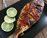 Foto langkah ke 2 dari resep Ikan Bakar Bumbu Rujak.