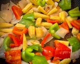 Hình bước làm 6 của món Gà Cung Bửu (Kung Pao Chicken)
