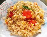 รูปขั้นตอนการทำที่ 1 ของ ข้าวผัดไข่แดงเค็ม