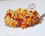 Une image de l'étape 8 de Quinoasotto carottes chorizo.