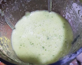 A picture of step 4 of Cucumber juice.