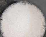 A picture of step 1 of Coconut milk pudding.