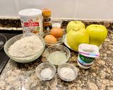 Foto del paso 1 de la receta: Pastel de manzana muy esponjoso “sin gluten, sin azúcar”