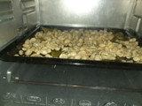 Kacang bawang oven
