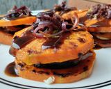 Foto del paso 12 de la receta: Sanduchitos🍆🧅🍅 de calabaza🎃🥙🧀