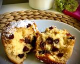 A picture of step 7 of Sweet corn 🌽 muffins with chocolate 🍫 chips!.