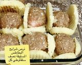 صورة لخطوة 2 من وصفة صينية بطاطس بالكفتة والباشميل