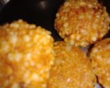 A picture of step 7 of Sabudana vada.