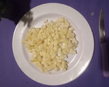 Foto del paso 1 de la receta: Bizcochuelo en taza de pera o manzana - SIN GLUTEN y SIN LACTOSA