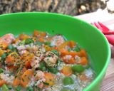 Foto langkah ke 5 dari resep Sop Udang Oatmeal #EasyToddlerMeals.