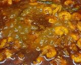 A picture of step 6 of Prawns Masala Curry.