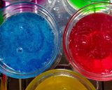 Foto langkah ke 2 dari resep Es Jelly Pelangi.