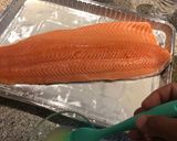 A picture of step 2 of Lemon Pistachio Crusted Salmon.