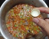 A picture of step 5 of Mutton Pulao.