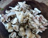 Hình bước làm 2 của món Cháo tôm, nấm
