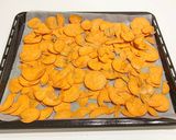 Egészséges nasi, édesburgonya chips recept fázis 3 fotója