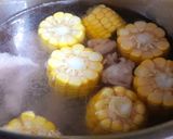 Hình bước làm 1 của món Súp táo hầm rau củ đông trùng hạ thảo