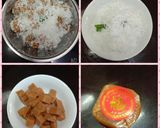 Foto langkah ke 1 dari resep Kue keranjang kukus kelapa.