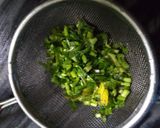 A picture of step 1 of Tangy Anardana Chutney ln kundi Sota.