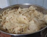 Une image de l'étape 4 de Pâte de chakhchoukha de Biskra.