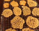 A picture of step 5 of Delectable Parmesan crisps.