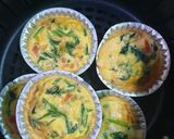 รูปขั้นตอนการทำที่ 3 ของ Breakfast : ไข่เจียวสายคลีน หม้อทอดไร้น้ำมัน