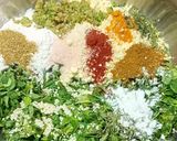 A picture of step 2 of Crispy Methi Vadi.