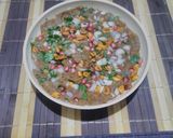A picture of step 3 of Dabeli crunch.