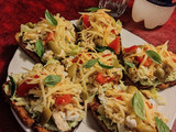 Bruschettas vegetarianas
