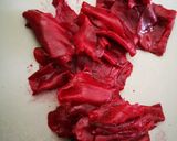 Foto del passaggio 1 della ricetta Carpaccio di barbabietola rossa
