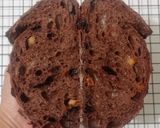 Foto langkah ke 27 dari resep Orange Peel Double Choco Sourdough Bread 72% (Open Bake Method).