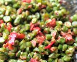 Foto langkah ke 3 dari resep Pencok Kacang Panjang.