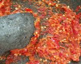 Foto langkah ke 2 dari resep Balado telur ceplok.