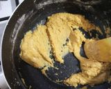 A picture of step 2 of Besan ke Ladoo.