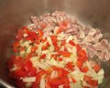 A picture of step 5 of Pork & Cabbage Risotto.