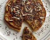 A picture of step 5 of Oats banana pan cake.