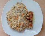 Foto del paso 7 de la receta: Champiñones carbonara con merlucita!! 💥💥💥